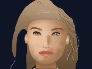 Mrs. NetShow, SVG, an AI character made by NetShow